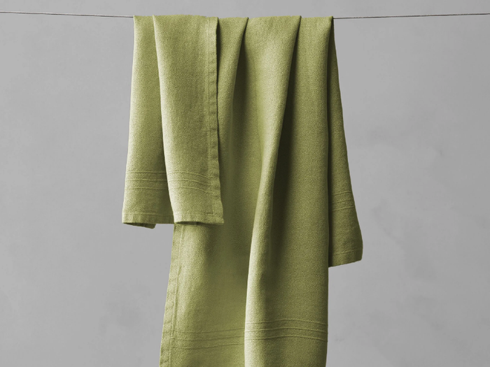 CREL - Linen bath towels set _ Society Limonta